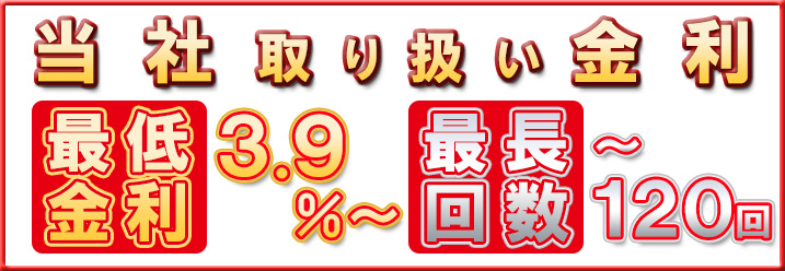 当社取り扱い金利＿最低金利最長回数